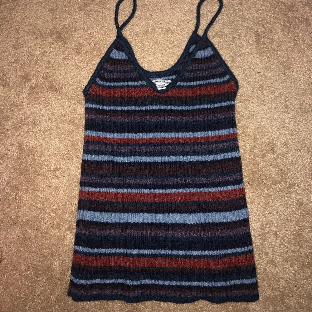 American Eagle striped tank top